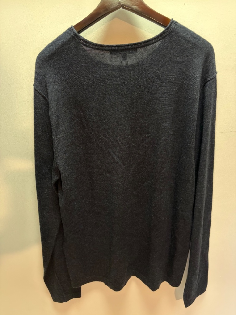 Men’s New Robert Barakett Navy Knit Sweater (size: XL) - Picture 6 of 7